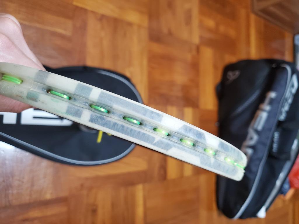 Head Speed Pro Racquet (Racket) 網球拍 Novak Djokovic 祖高域, 運動產品, 運動與體育, 運動 ...