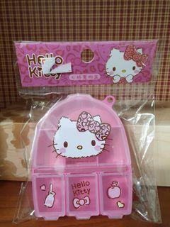hello kitty 收納盒 全新