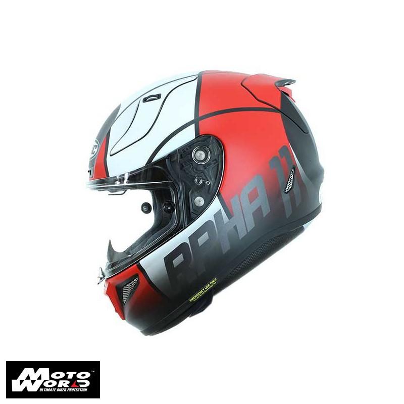 HJC RPHA 11 MC1SF Quintain Full Face Motorcycle Helmet PSB