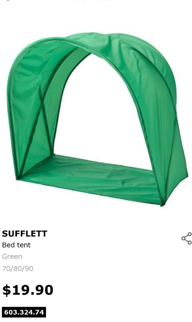 Ikea Kids bed tent Babies Kids Baby Nursery Kids Furniture Bed Guards on Carousell