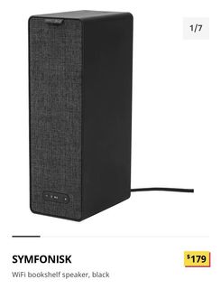 ikea symfonisk table lamp with wifi speaker babies kids baby nursery kids furniture nursery lighting decor on carousell