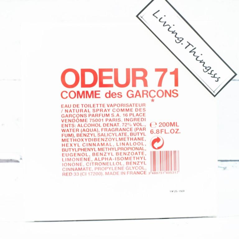 7 1 CDG Comme des Garcons Odeur 71 EDT 200ml