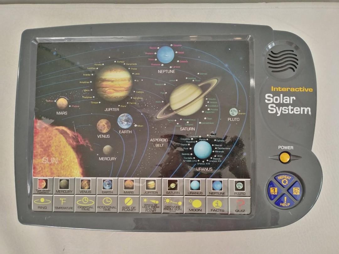 Preloved Interactive Solar System Baby Kids Toys Hobbies Toys Toys Games On Carousell