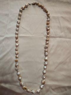 Kalung Mutiara Baroque Air Laut Lombok