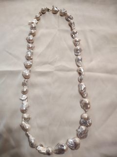 Kalung Mutiara Baroque Air Laut Lombok