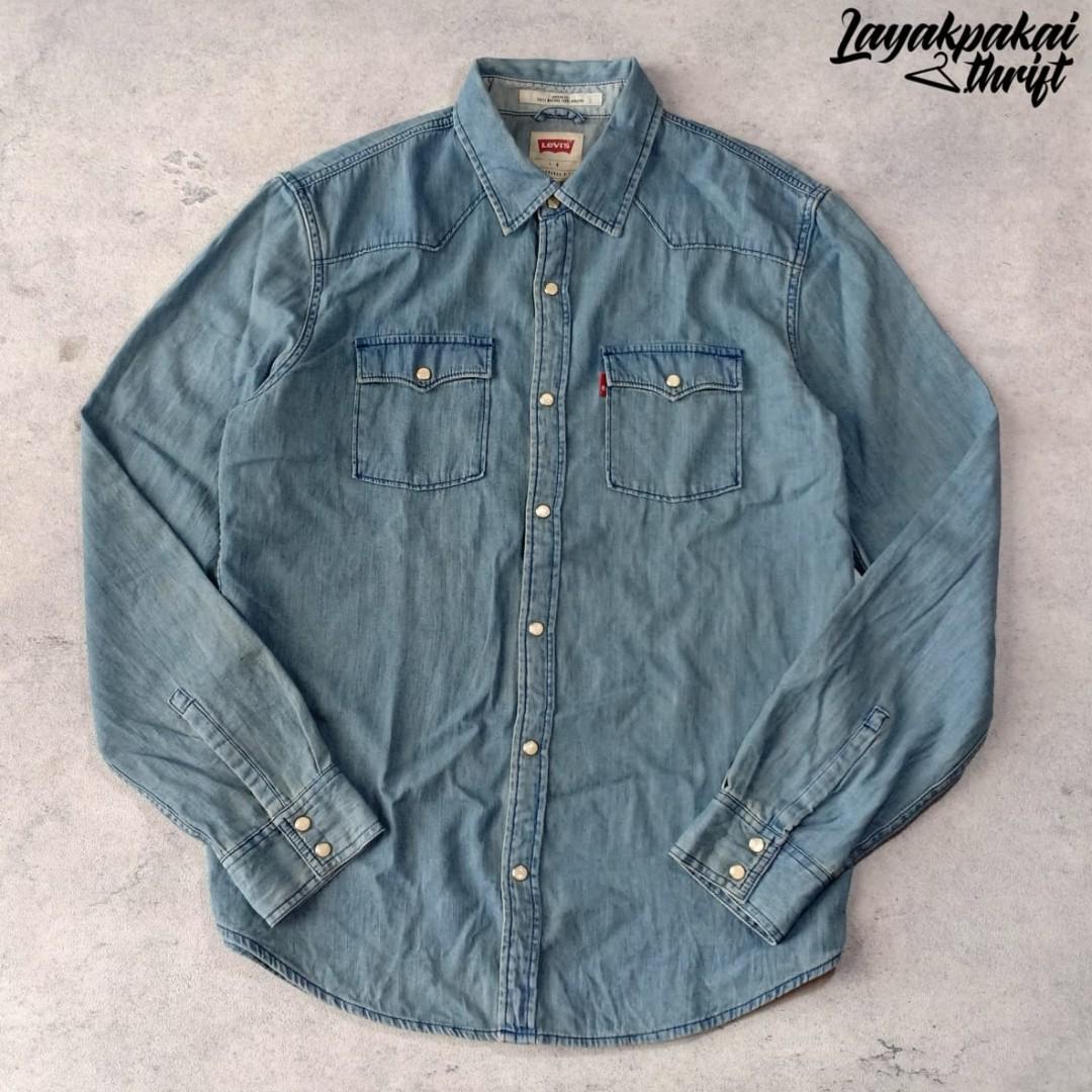 Kemeja Levi's Denim Levi Strauss Levis 