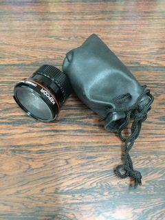 RUSH SALE! Vintage Kepcor Semi-Fisheye Lens with Leather Pouch