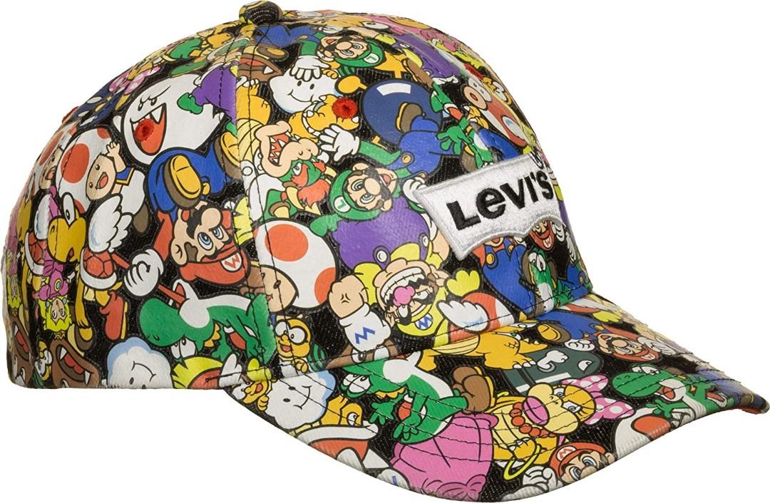 cap X SUPER MARIO PRINTED BASEBALL HAT 