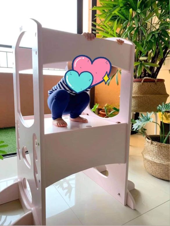 Little Partners’ Kids Learning Tower Child Kitchen Helper Adjustable