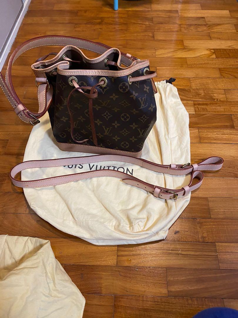 Louis Vuitton Noe BB White Leather ref.143064 - Joli Closet