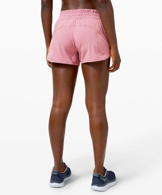lululemon pink tracker shorts