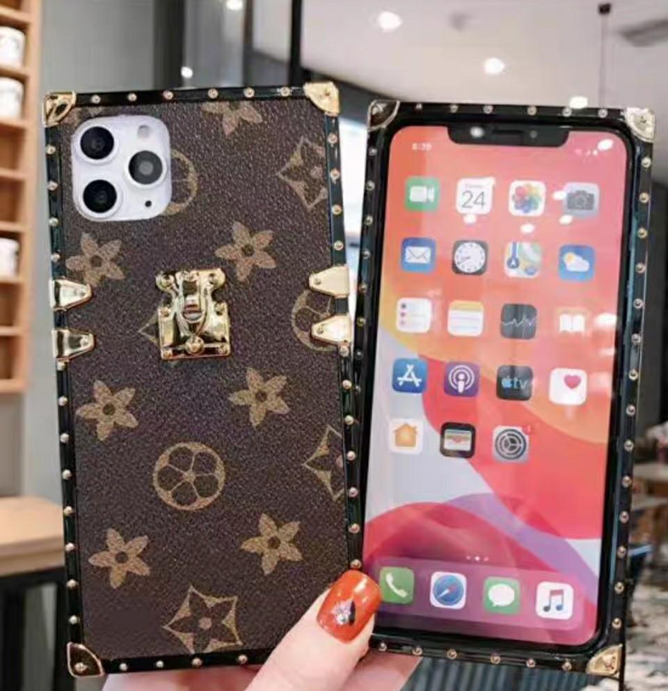 Louis Vuitton iPhone 12 Pro Max Hollow-out Case Eye Trunk Cover