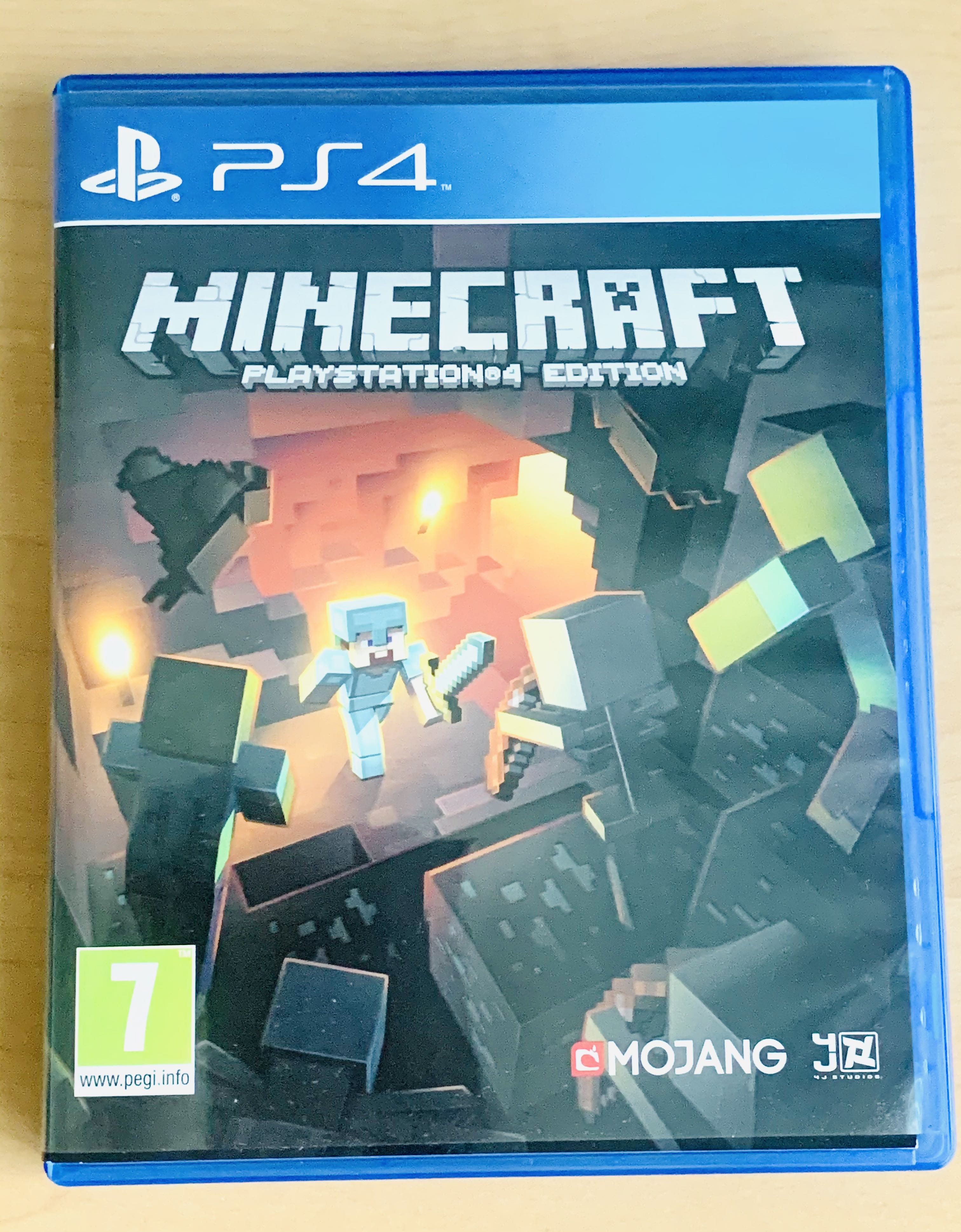 Minecraft Ps4 Video Gaming Video Games Playstation On Carousell