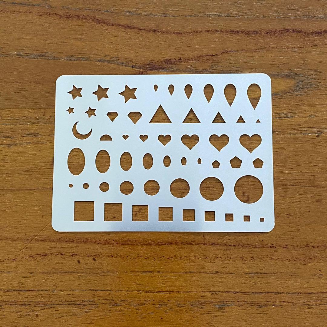Nagomi Stencil Erasing Shield Hobbies Toys Stationery Craft Craft Supplies Tools On Carousell