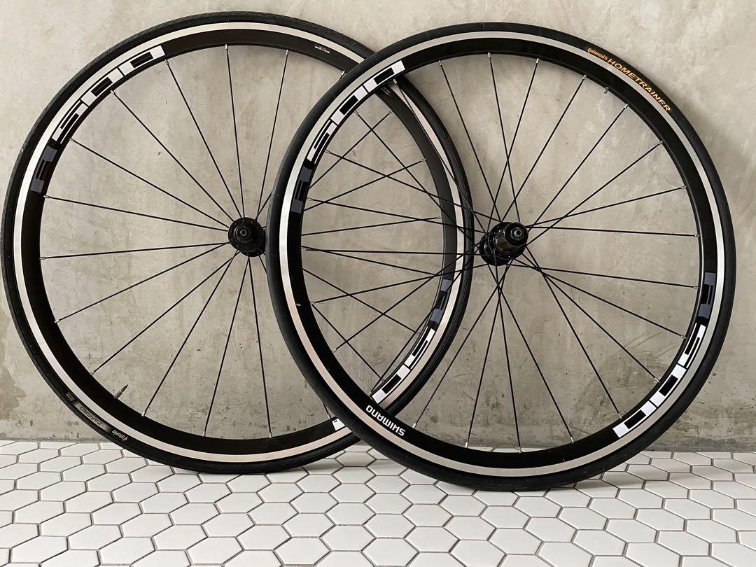 Respectvol Decoratief Heel boos New Shimano WH-R501 wheelset, Sports Equipment, Bicycles & Parts, Parts &  Accessories on Carousell