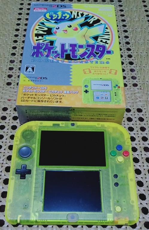 Nintendo 2ds Pokemon Pikachu Edition Japan Region Not 3ds Or Ds Video Gaming Video Game Consoles Nintendo On Carousell