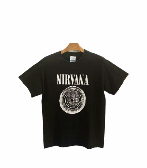 NIRVANA Vestibule The Vintage Early 2000s reproduction T shirt. Medium size, Men's Fashion, Tops & Sets, Tshirts Polo Shirts