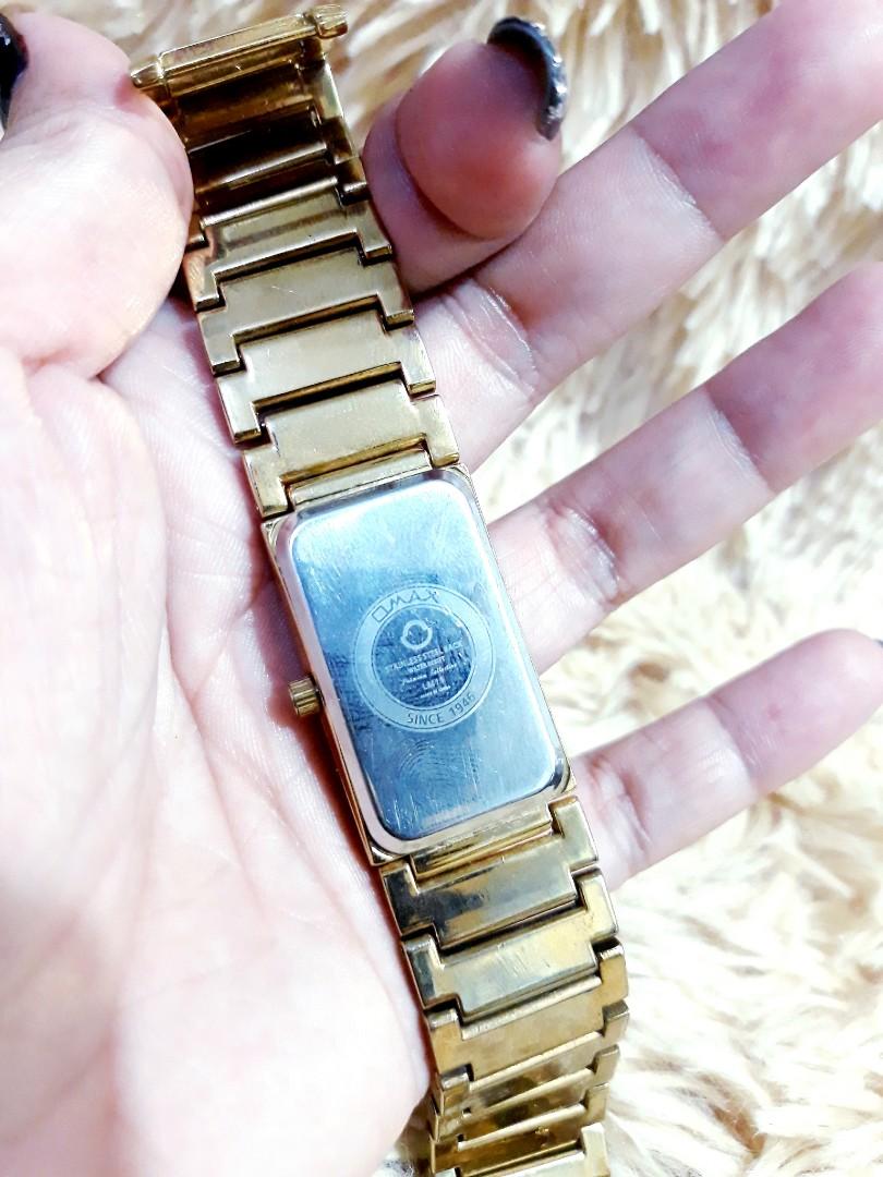 Omax 18k gold plated outlet