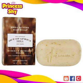 Out of Africa, Shea Butter Bar Soap Oatmeal & Calendula Eczema Psoriasis Relief 4 oz 120 g