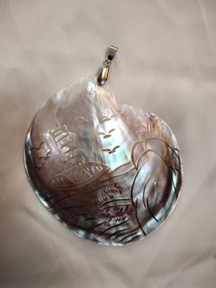 Pendant/Liontin Kulit Kerang/Mother Of Pearl