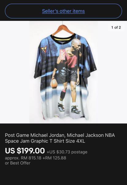 Michael jordan and deals michael jackson t shirt