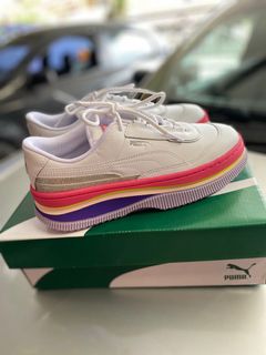 PUMA Deva 90s Pop White Bubblegum Sneakers Women s Fashion