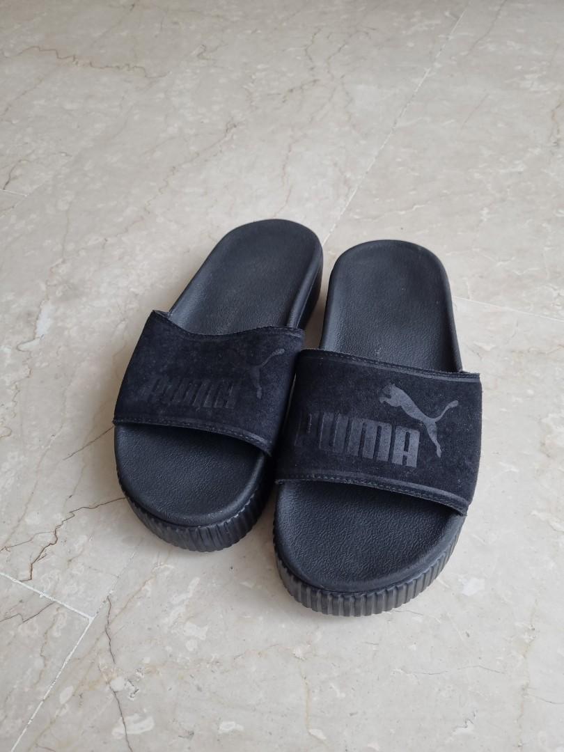puma fenty slippers Women s Fashion Footwear Flipflops and