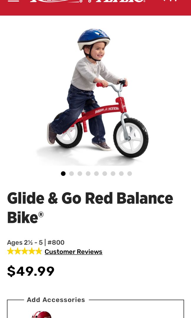 Radio flyer glide and go outlet
