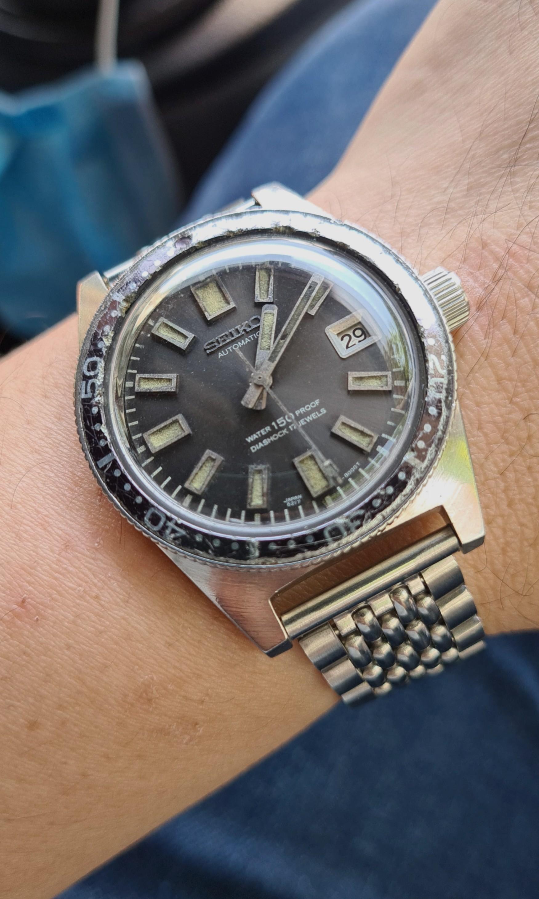 Rare vintage seiko 6217-8001 62 mas diver., Luxury, Watches on Carousell