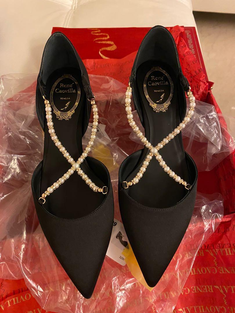 Rene Caovilla 申し込む 美品 35ハーフ