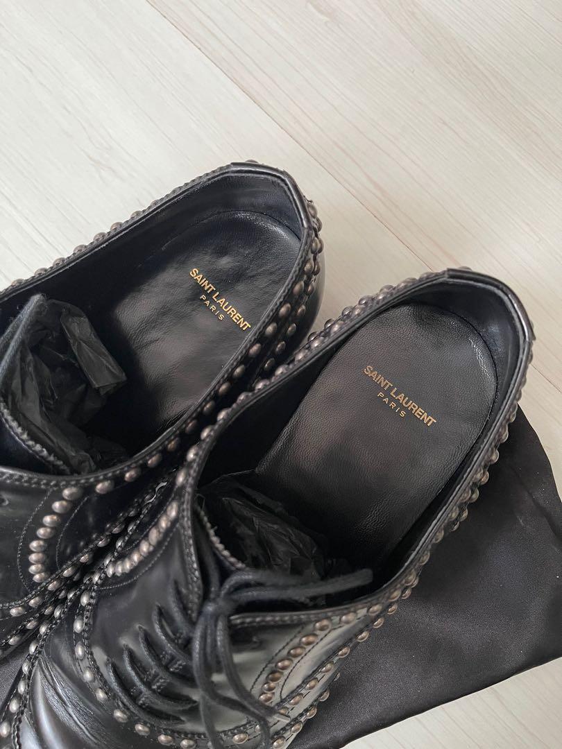 Saint Laurent stud formal shoes