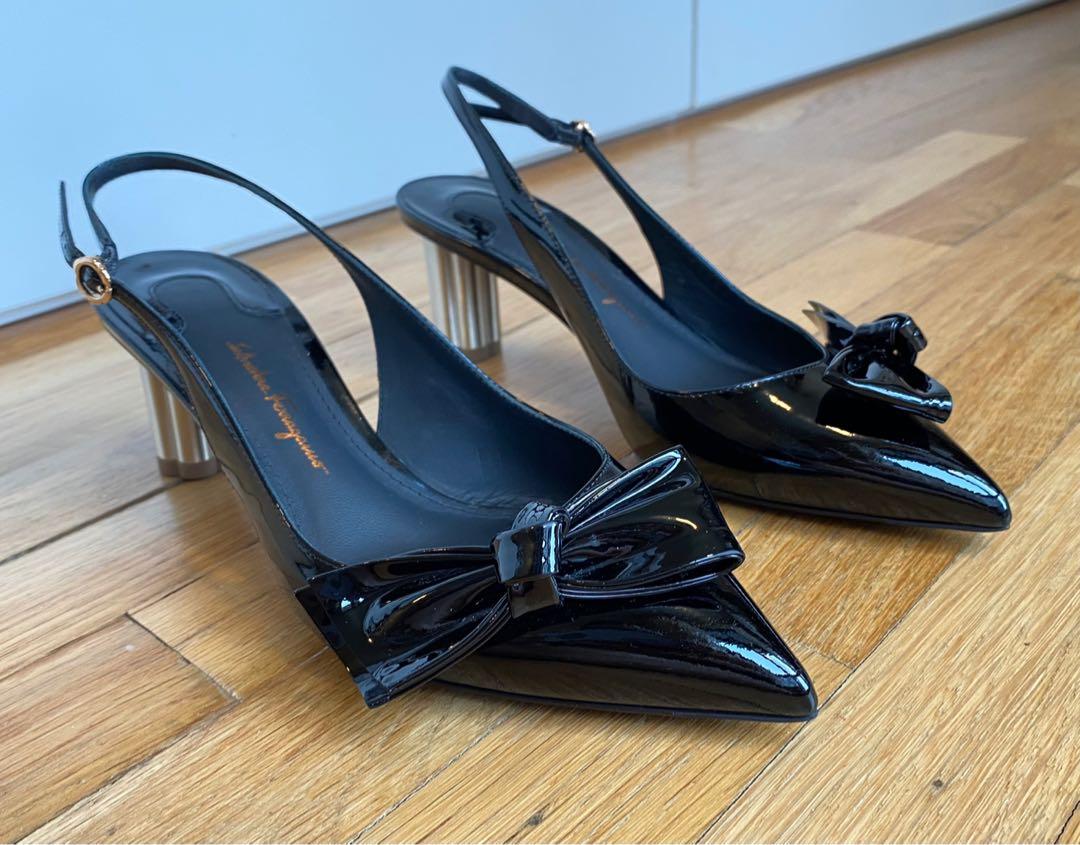 Salvatore Ferragamo Women Flower Heels size 5D EU35.5 Women s