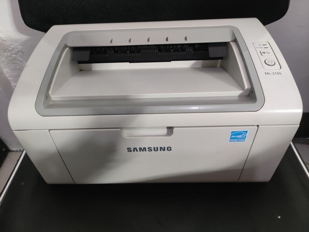 Samsung Laser Printer Ml 2165 Computers Tech Printers Scanners Copiers On Carousell