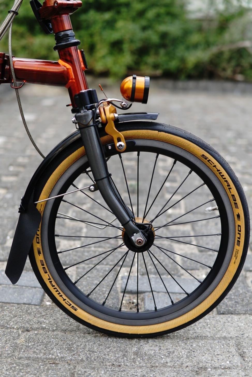 Brompton schwalbe one best sale