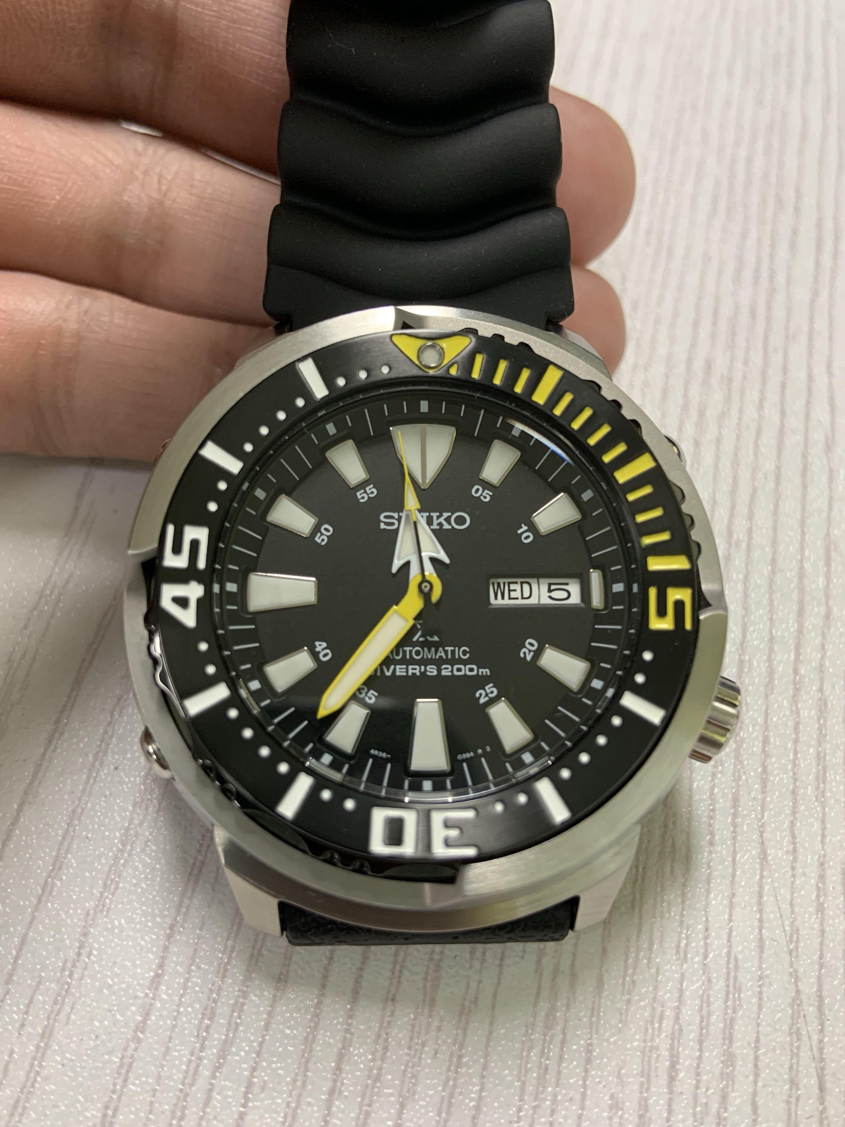 Seiko Yellow Fin Baby Tuna SRP639 Automatic Dive Watch Mint