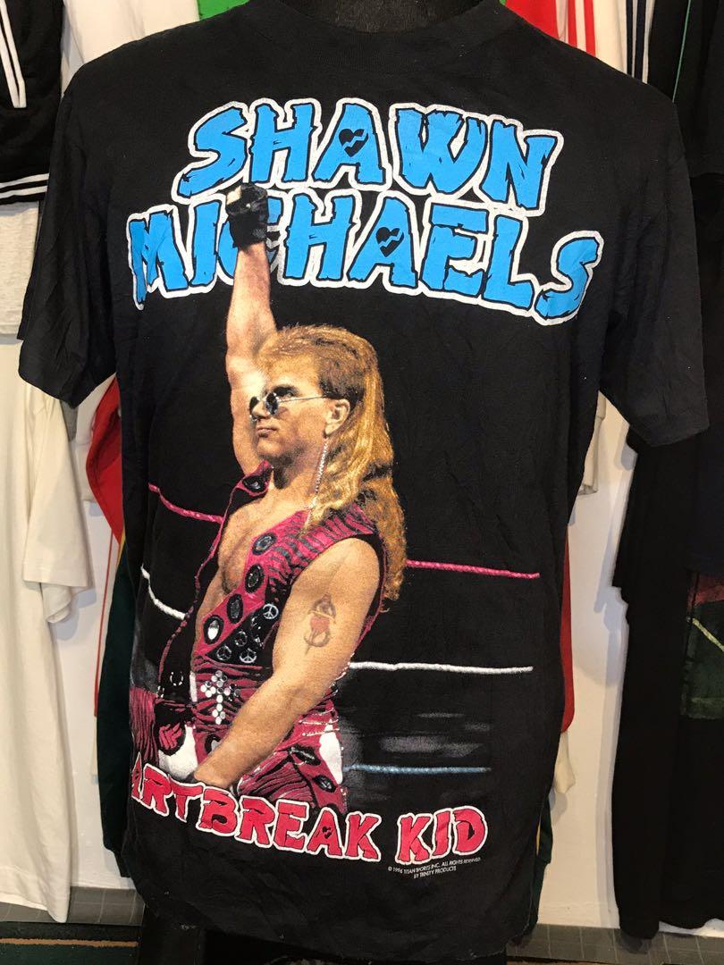 Shawn michaels vintage t shirt on sale