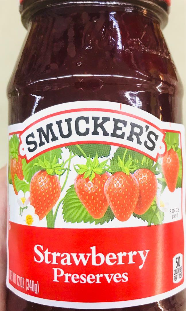 Smucker's Strawberry Preserves 340g, Food & Drinks, Packaged ...