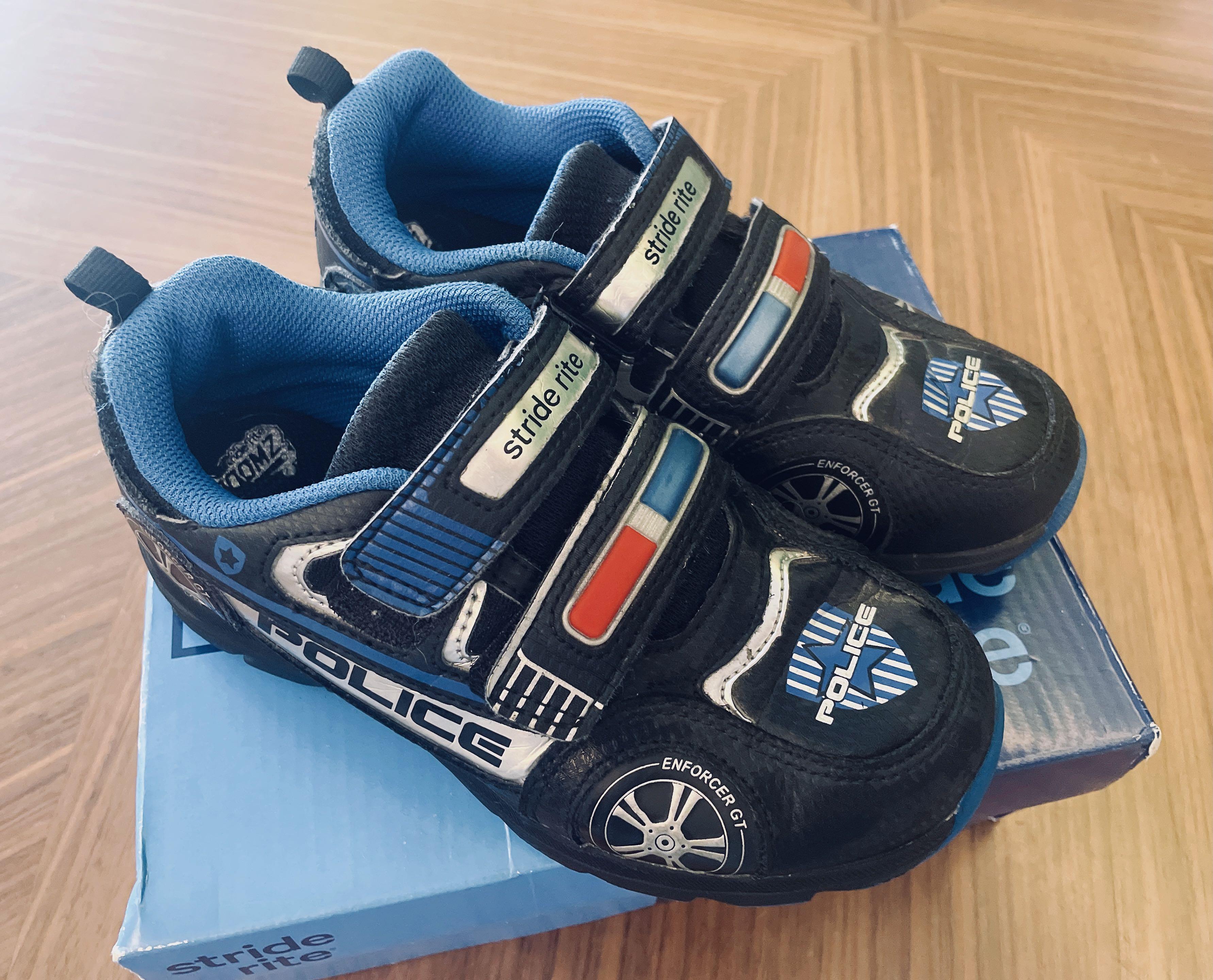 Stride rite vroomz police car sneaker discount