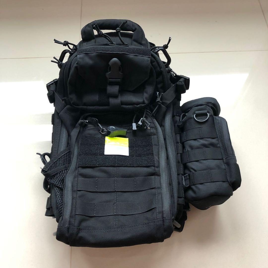Set 5.11 Tactical All Hazards Nitro Backpack with Molle Pouches