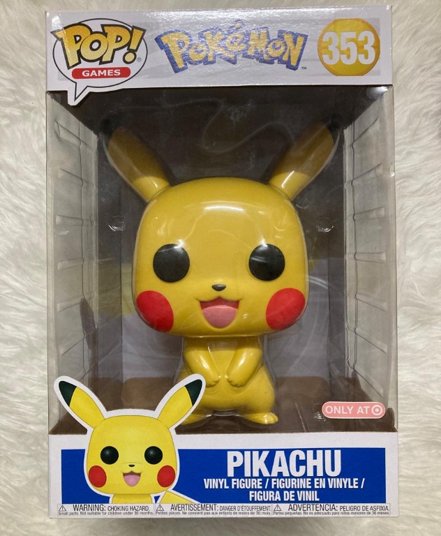 Pikachu funko pop target 10 inch 2025