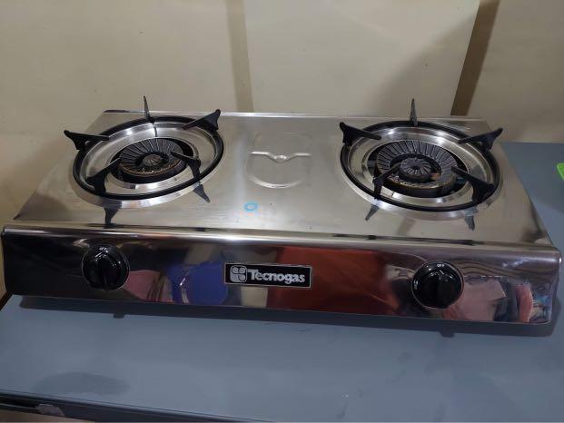 Tecnogas 2 shop burner gas stove