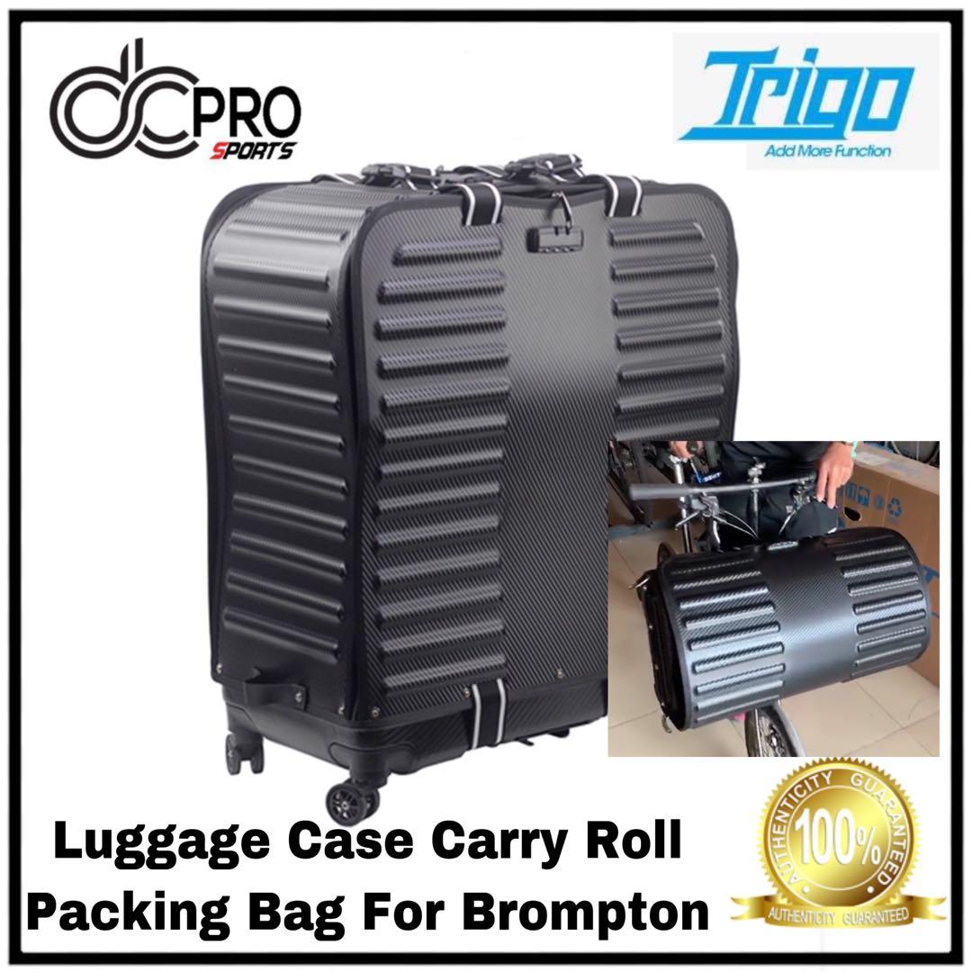 Trigo Luggage travel case Carry Roll Packing Bag For Brompton, 3Sixty
