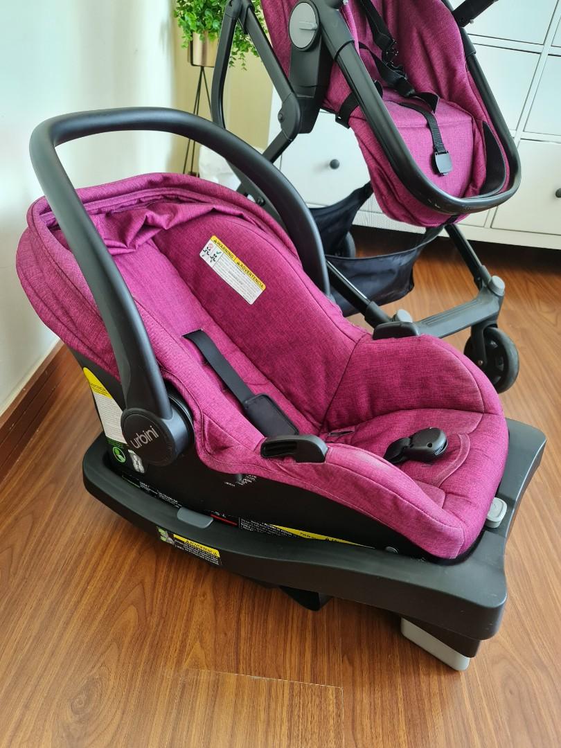 URBINI STROLLER AND CARSEAT Babies Kids Going Out Strollers on Carousell