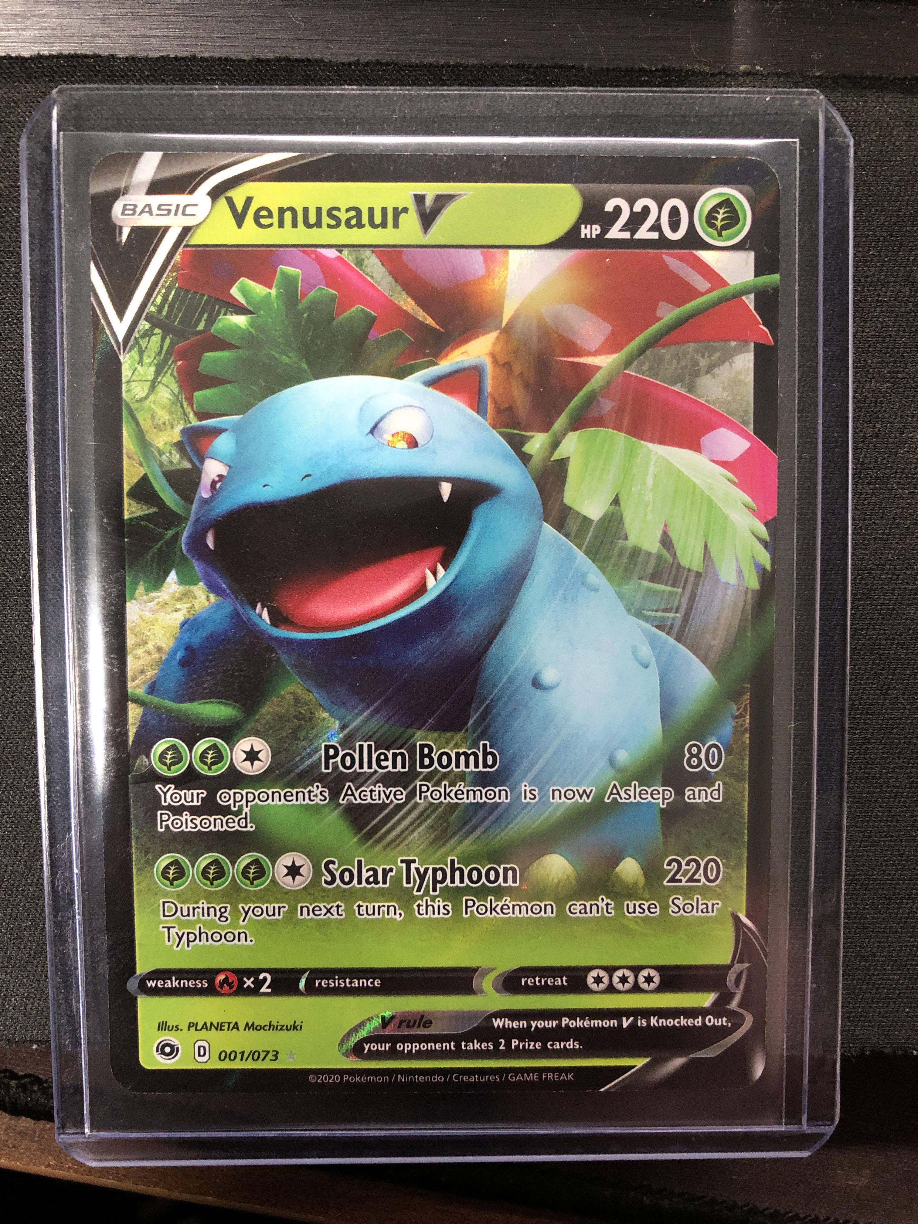 001/073 Venusaur V Ultra Rare Champions Path Pokemon NM 