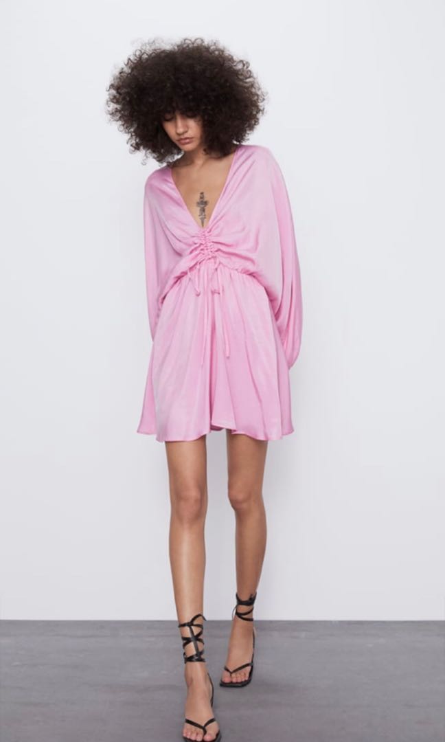 Zara pink dress, Women's Fashion, Dresses & Sets, Dresses on Carousell