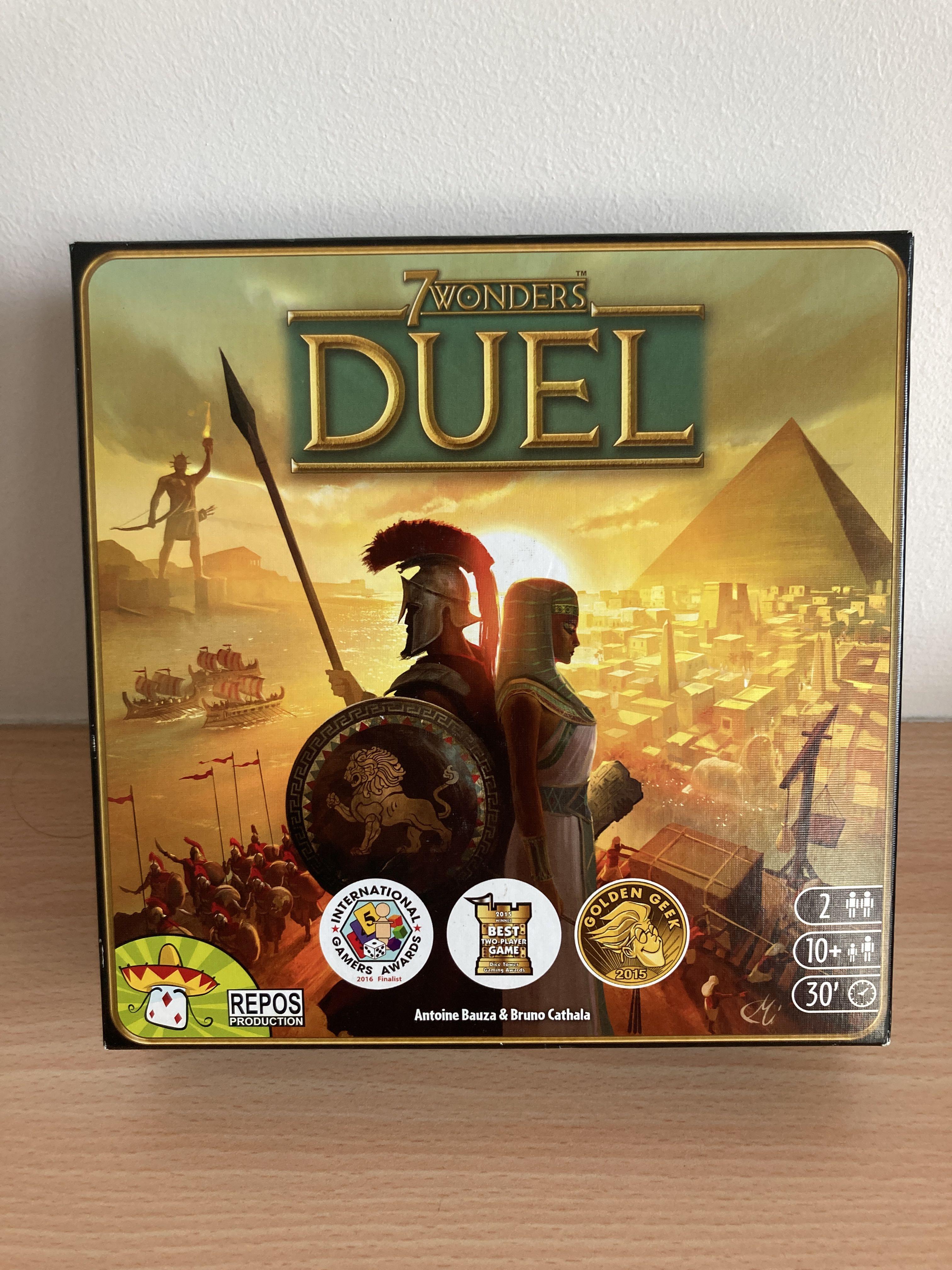 7 Wonders Duel Solo Mode Hobbies Toys Toys Games On Carousell
