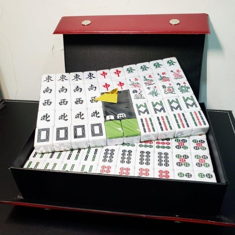 全新30mm 台灣麻雀馬吊麻將Mahjong 全144隻+2隻後備連盒嚦咕嚦咕無字花象眼獨獨門清拉莊連一共一百鳩幾番, 傢俬&家居, 家居裝飾, 咕𠱸- 全新30mm 台灣麻雀馬吊麻將Mahjong 全144隻+2隻後備連盒嚦咕嚦咕無字花象眼獨獨門清拉莊連一共一百鳩幾番, 傢俬&家居, 家居裝飾, 咕𠱸-