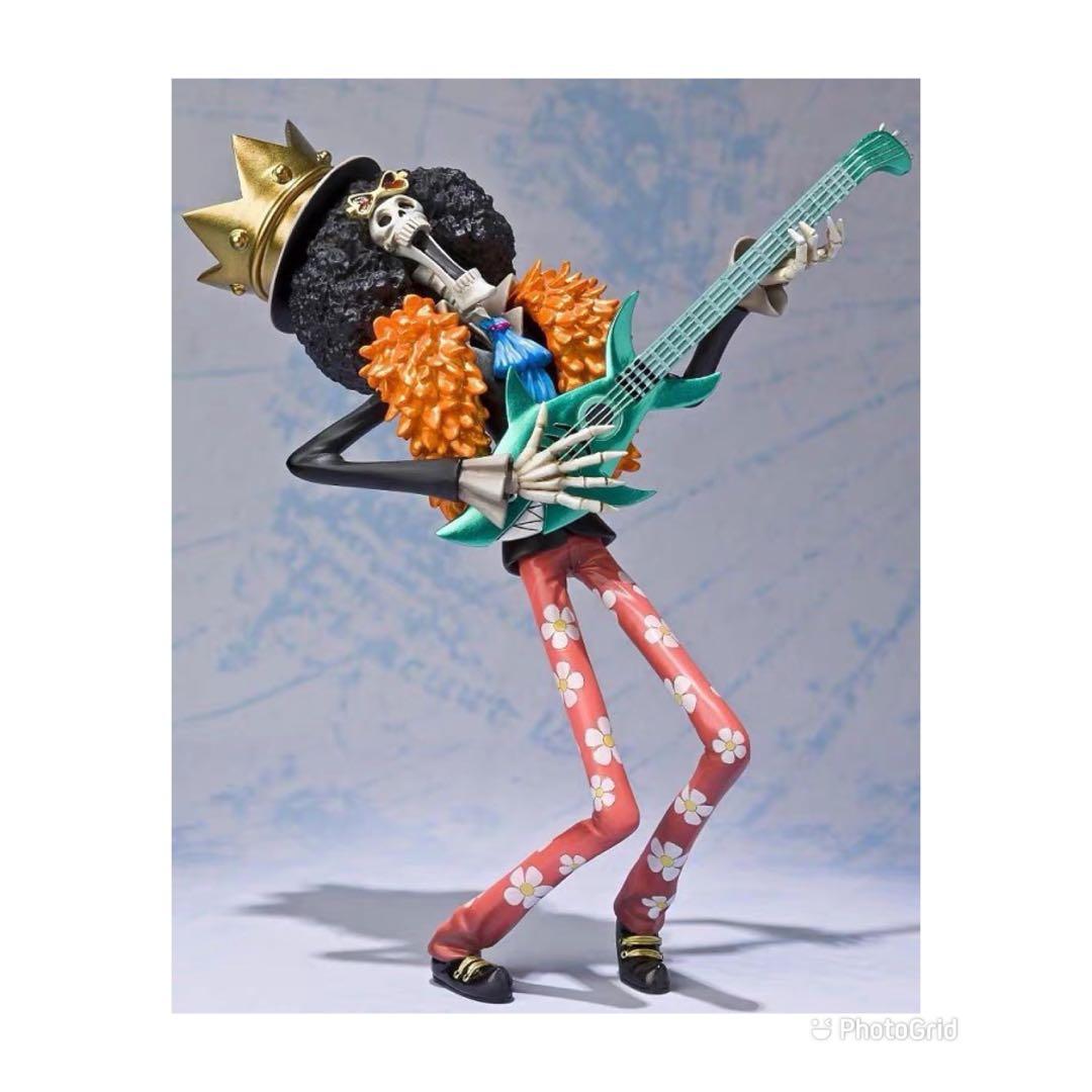 全新未開行版bandai One Piece Fz Figuarts Zero 海賊王骨仔布魯克兩年後二年後brook 興趣及遊戲 玩具 遊戲類 Carousell