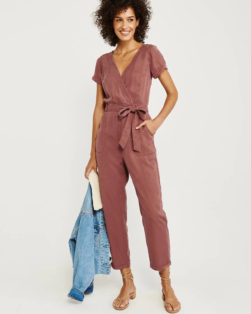 Abercrombie utility jumpsuit hotsell