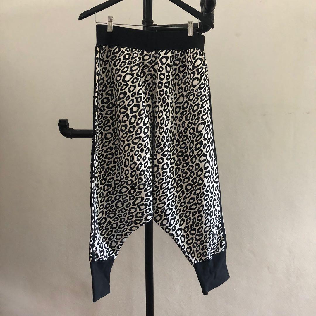Adidas x Jeremy Scott drop crotch joggers Men s Fashion Bottoms Joggers on Carousell